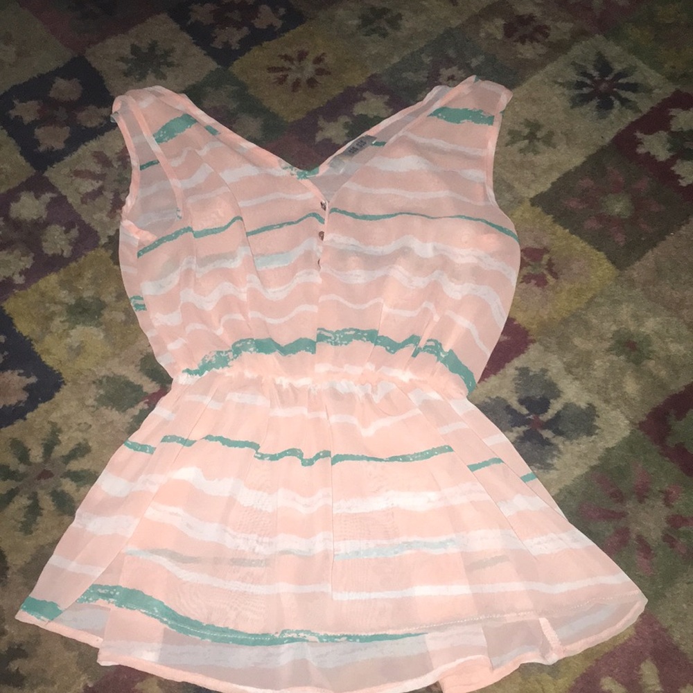 Striped tank top